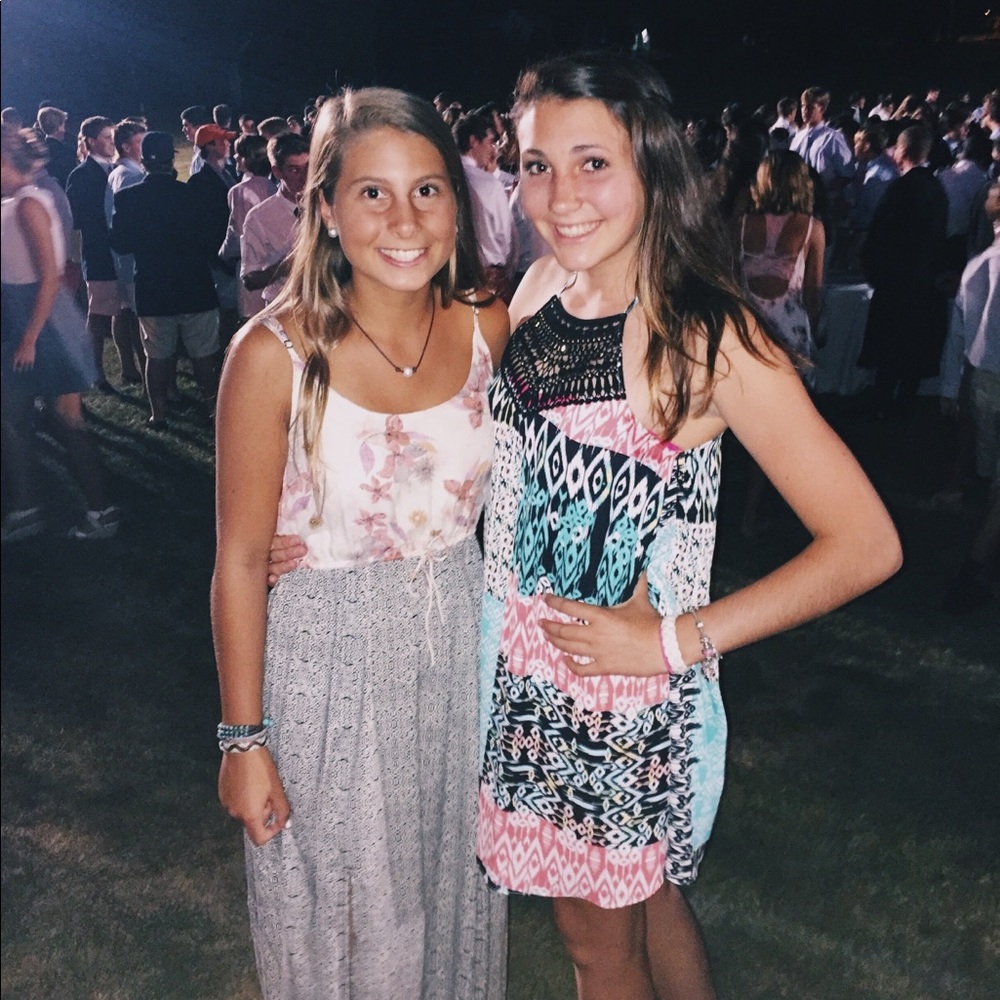 Trendy Patterned Patchwork Dress With Beading - image 1